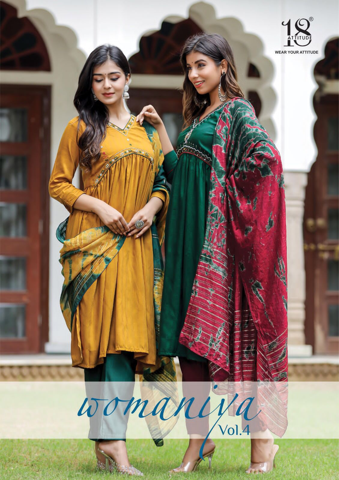 Womaniya Vol 4 Aalia Cut Readymade Suits Catalog